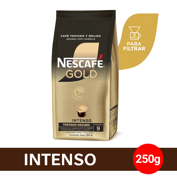 Nescafé Gold Tostado y Molido – Intenso