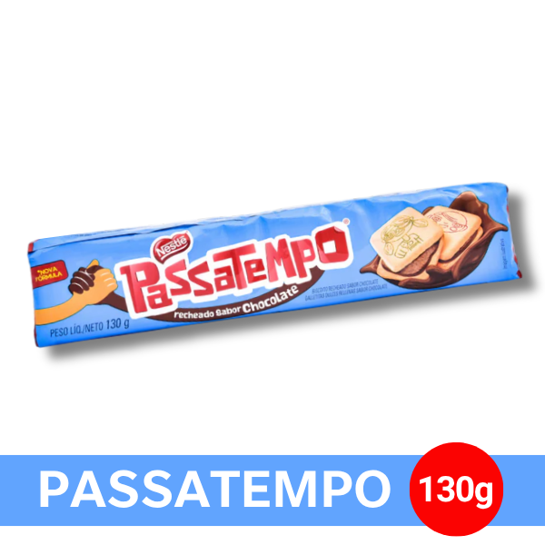 Passatempo Rellena de Chocolate 130gr