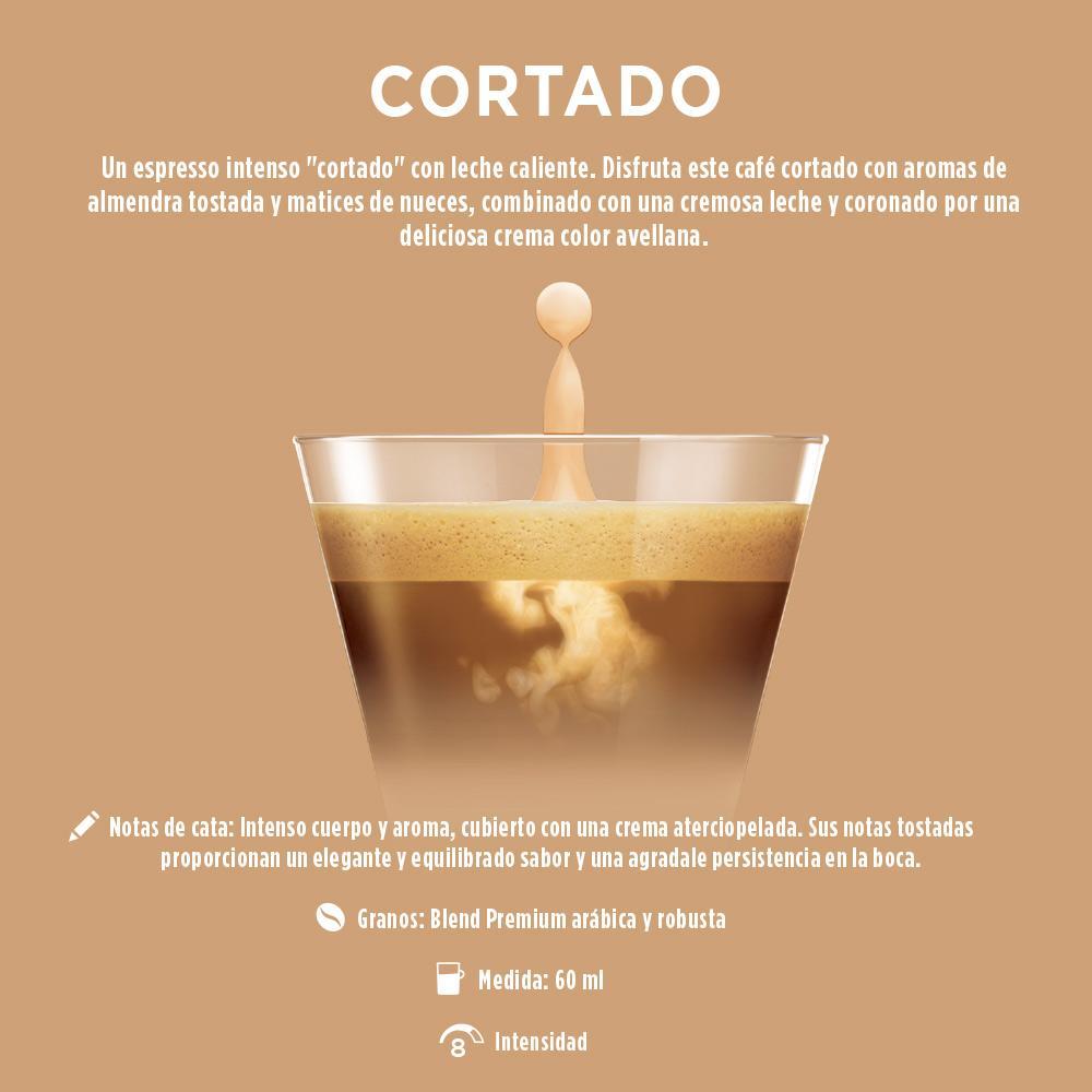 Nescafé Dolce Gusto Cortado Espresso Macchiato 10Caps
