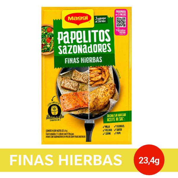 MAGGI Jugoso al Sartén Finas Hierbas 23,4g