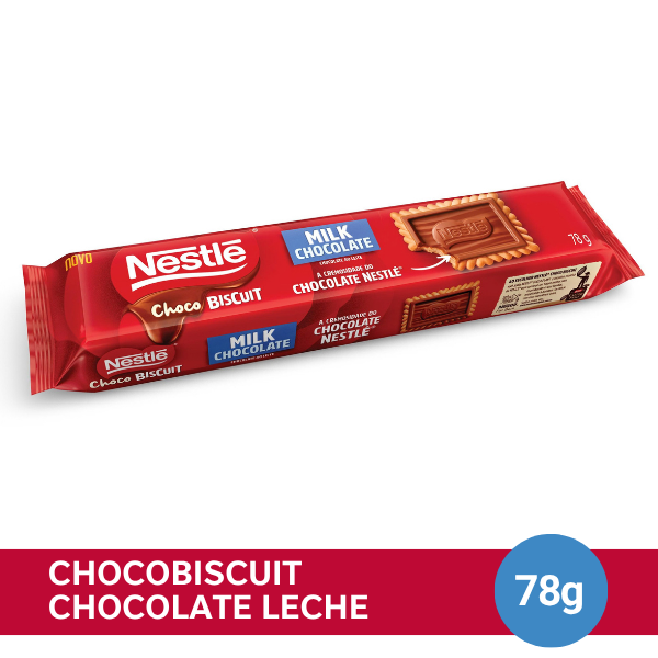 Nestlé Chocobiscuit Chocolate con Leche 78g