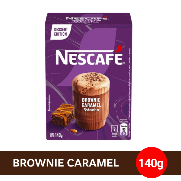 Nescafé Brownie Caramel Mocha 140g