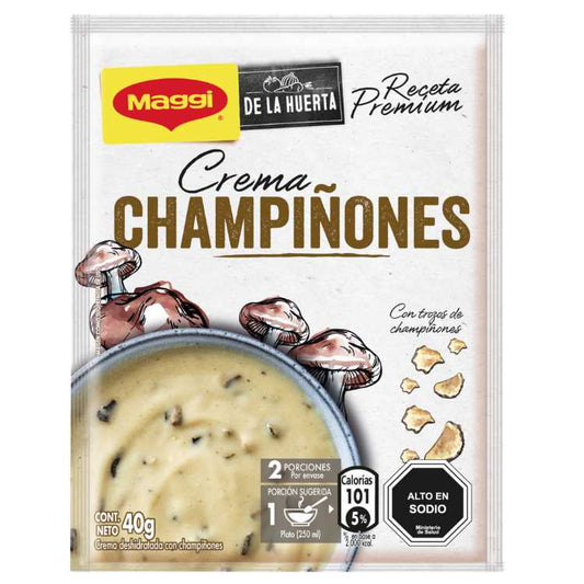 MAGGI Crema de la Huerta Champiñones 20x40g