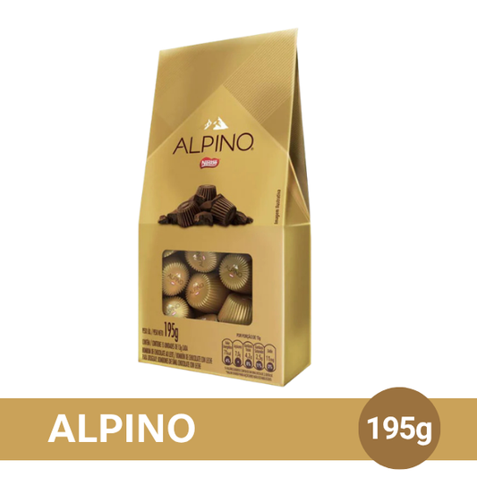 Bolsa de chocolate Alpino 195gr