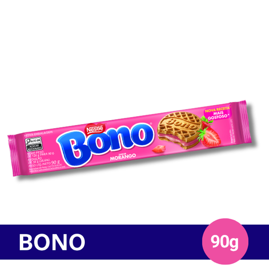 BONO Biscuit Sandwich Frutilla 90g