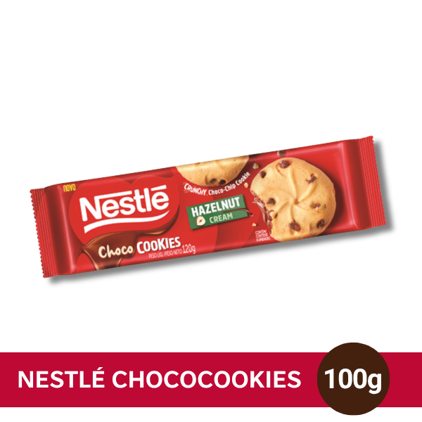 Nestlé Choco Cookies Relleno de Avellana 100gr