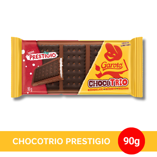 GAROTO ChocoTrio Prestigio 90gr