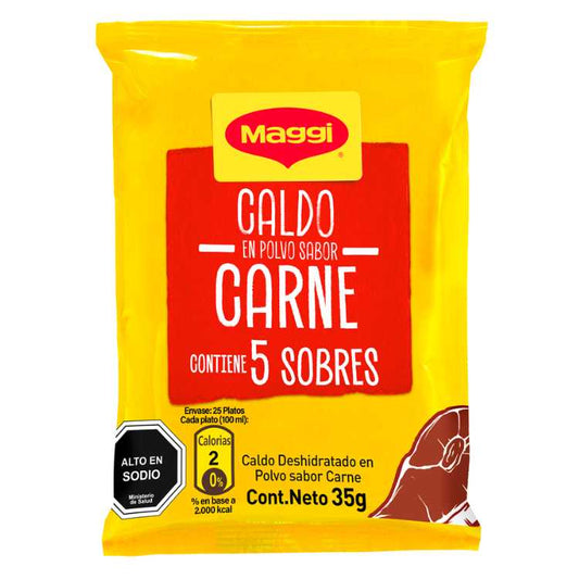 MAGGI Caldo en Polvo Carne 2(15x35g)CL