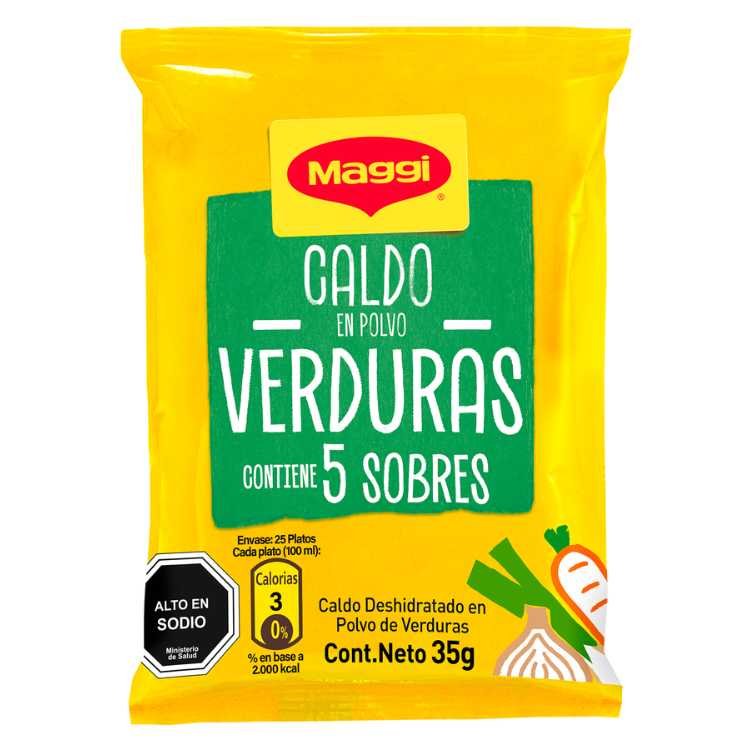 MAGGI Caldo en Polvo Verdura 2(15x35g)CL