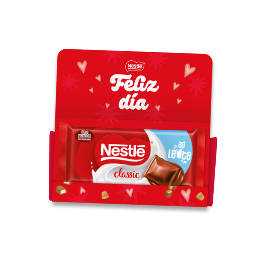 NESTLÉ Classic Ao leite - Con caja decorativa