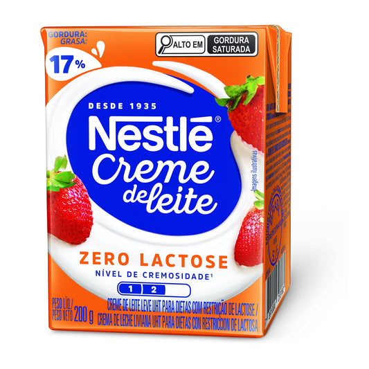 Crema de Leche Sin Lactosa 200gr