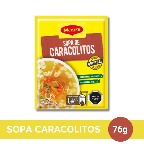 MAGGI Sopa Caracolitos x 76 gr