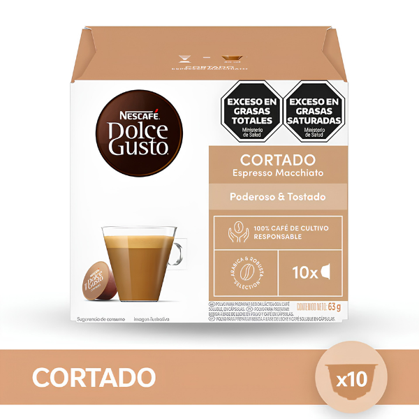 Nescafé Dolce Gusto Cortado Espresso Macchiato 10Caps
