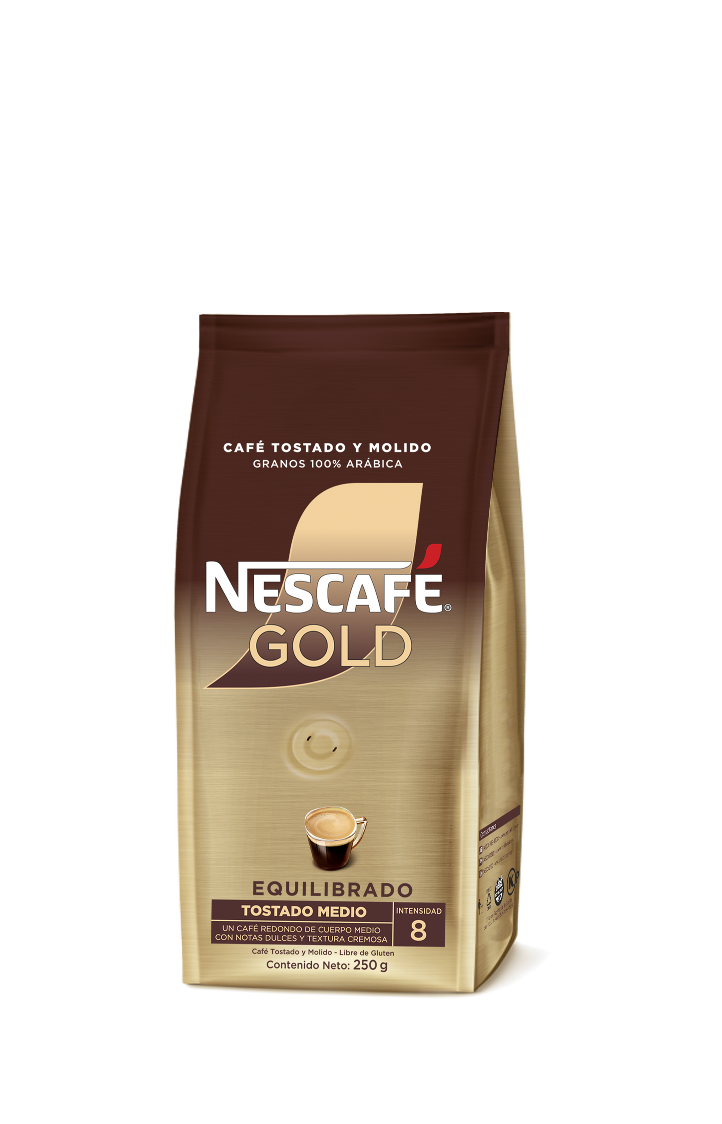 Nescafé Gold Tostado y Molido – Equilibrado