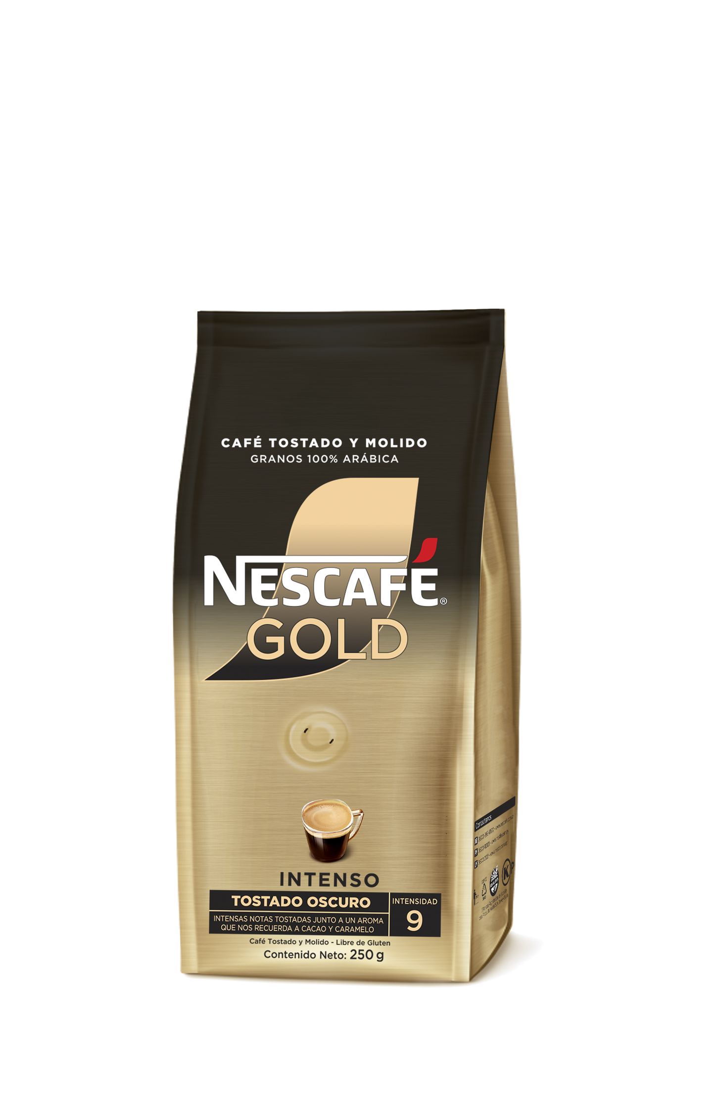 Nescafé Gold Tostado y Molido – Intenso