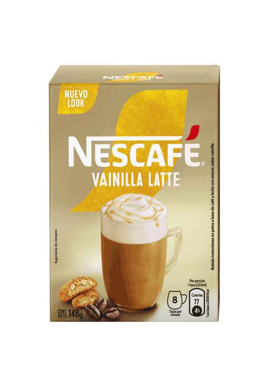 NESCAFE Mixes Vainilla Latte (8x18,5g)