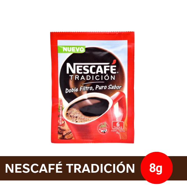 Tira Nescafé Tradición 8x8gr