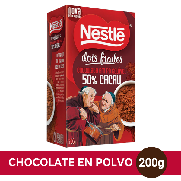 Dos Frailes 50% Cacao en polvo soluble 200gr