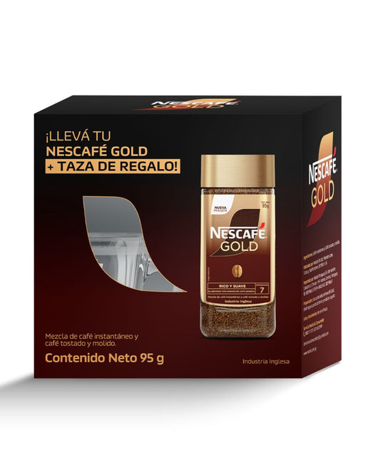 NESCAFE GOLD Signature Jar 6x95g con Taza
