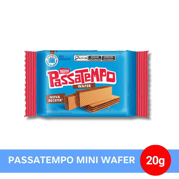 Passatempo Mini Wafer 20g