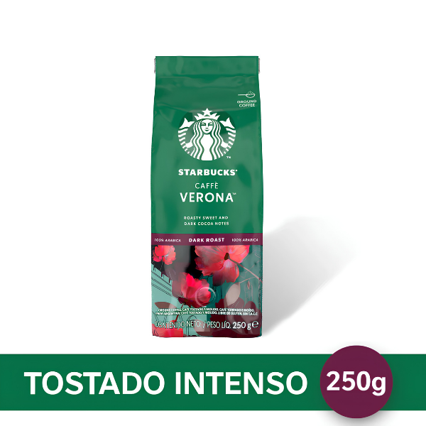 Starbucks Dark Caffe Verona R&G 250g UY