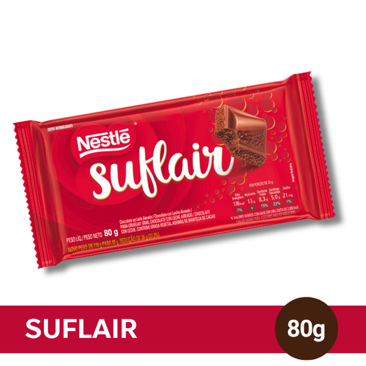 Suflair Chocolate con leche 80g