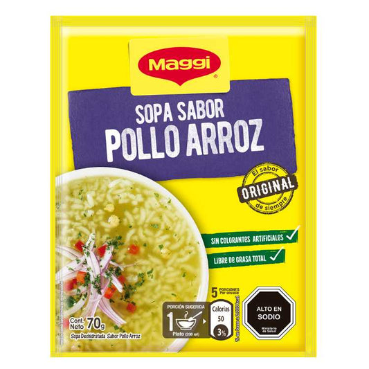 MAGGI Sopa Pollo/Arroz Sobre 20x70g CL
