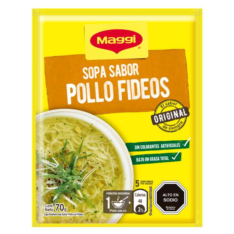 MAGGI SOPA Pollo Fideos 20x70g N2 CL