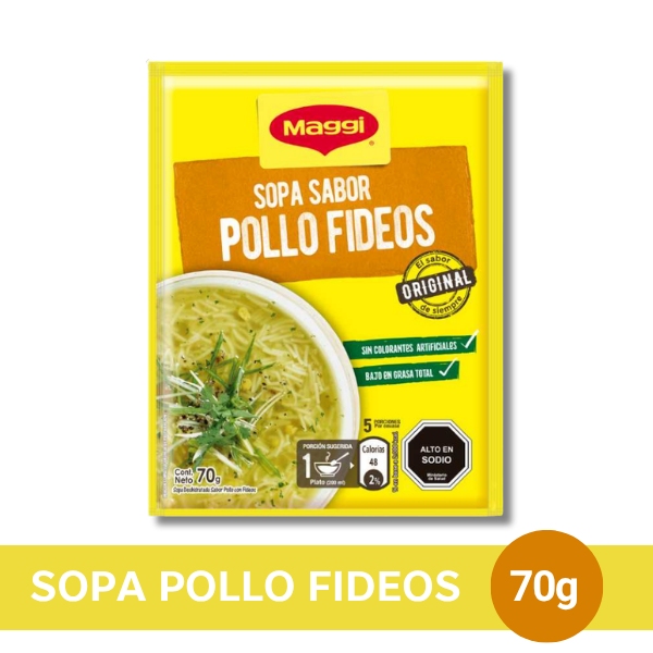 MAGGI Sopa Pollo/Fideos 70g