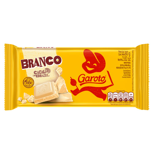 Tableta de Chocolate Blanco GAROTO x 80g