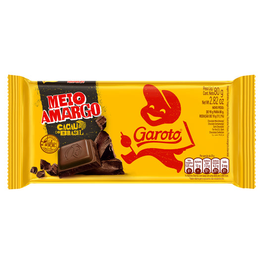 Tableta de Chocolate Dark GAROTO x 80g