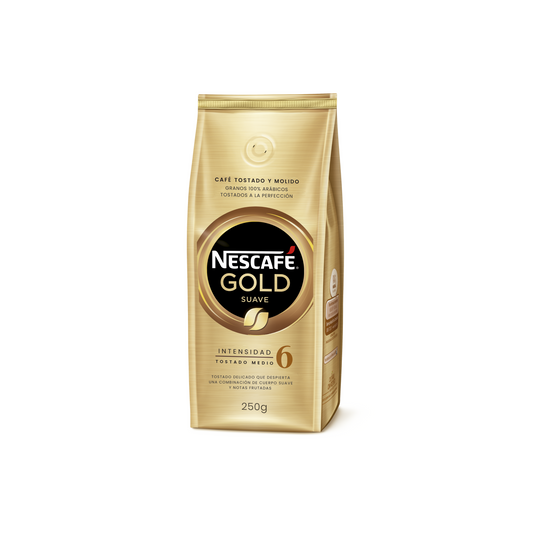 Nescafé Gold Tostado y Molido – Suave